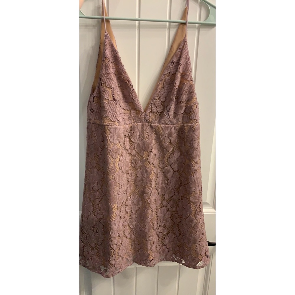 Free People Lavender Pink Dress Size 4